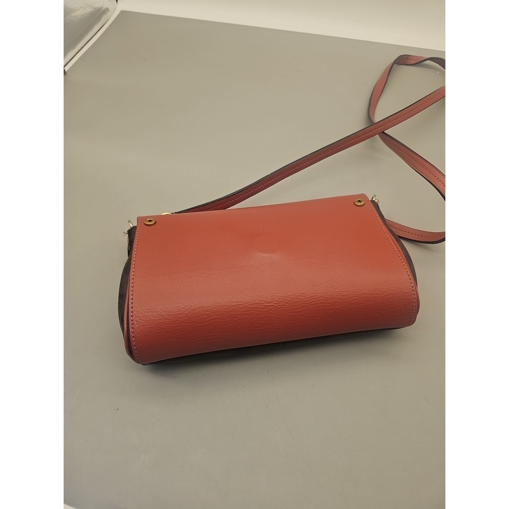 Coach Signature Reversible 2 IN 1 Crossbody Bag Magnet Rose Brown F59534 - Picture 4 of 10